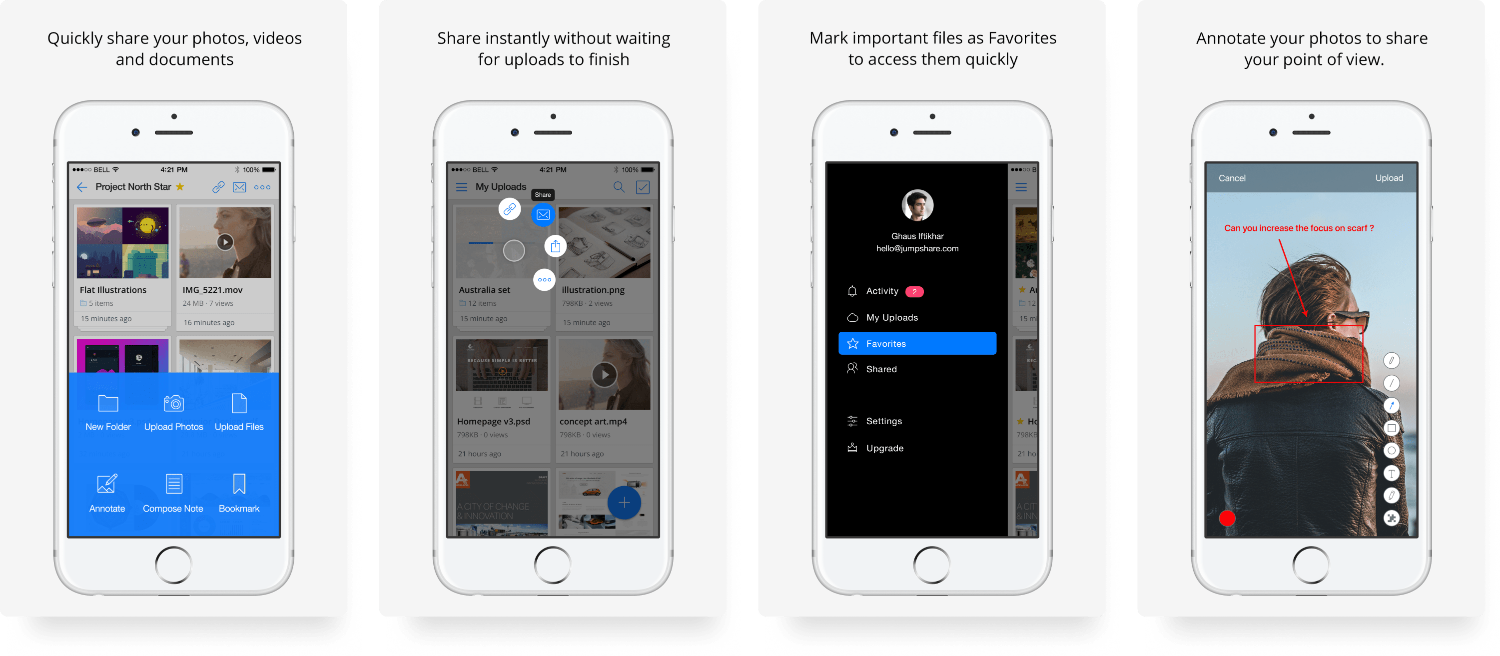 Jumpshare App Store